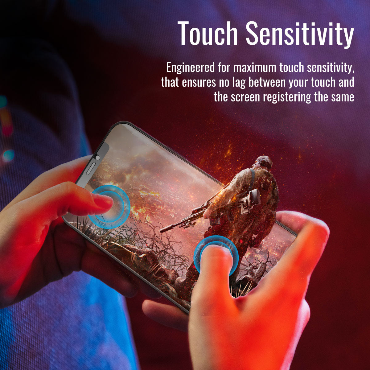 Promate Privacy Glass Screen Protector for iPhone 11 Pro Max, Clear Anti-Spy 3D Tempered Glass Screen Guard with Built-In Silicone Bumper, 9H Hardness and Shatter Protection, Aegis-i11Max