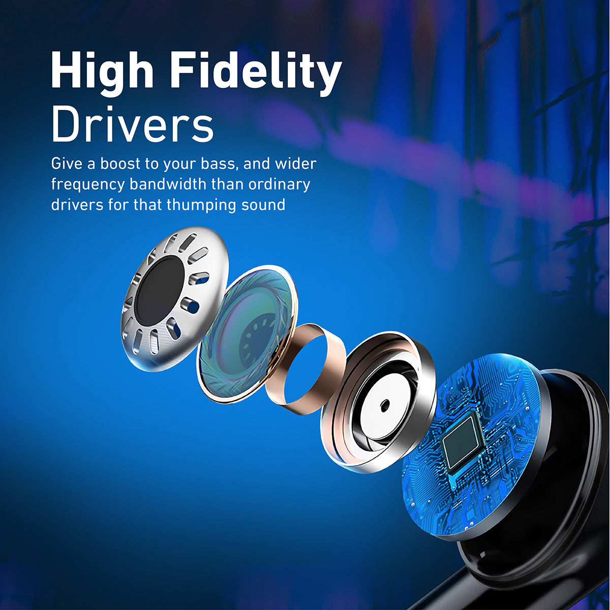 Promate True Wireless Earbuds, In-Ear Hybrid Active Noise Cancelling Bluetooth v5.2 Earphones with Magnetic Closure Charging Case, Mic, IPX6 Water Resistance, Touch Control and 15.5H Playtime for iPhone 12, Samsung S21, iPod, Hybrid-ANC Black