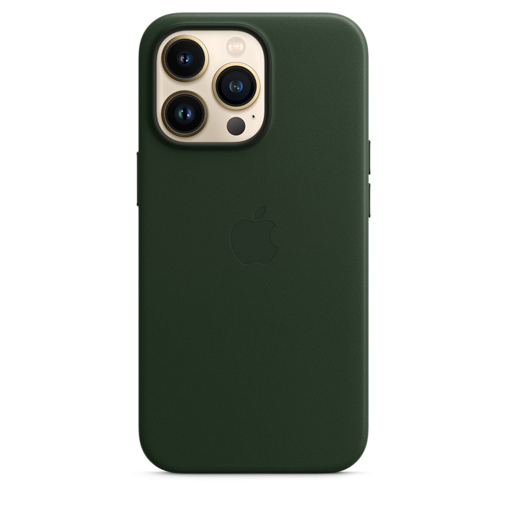 Apple iPhone 13 Pro Leather Case MM1G3ZE/A Sequoia Green With Magsafe
