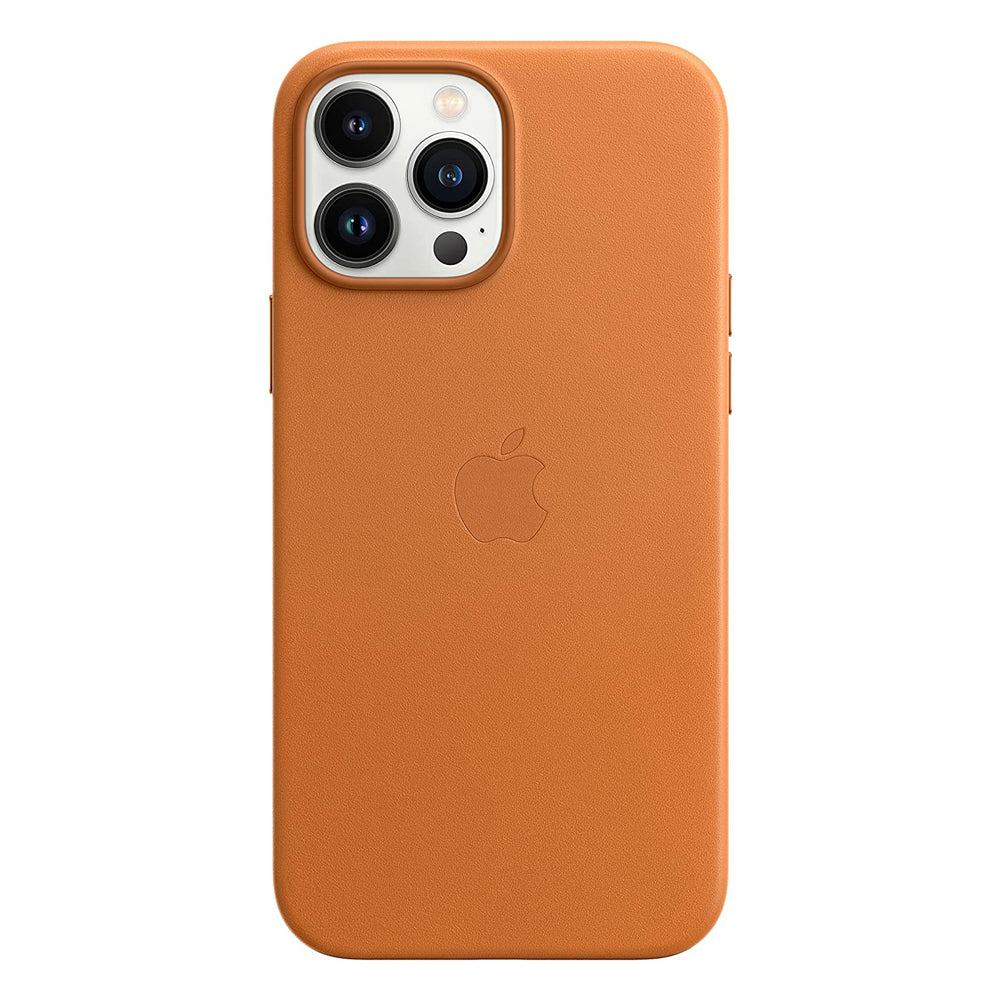 Apple iPhone 13 Pro Max Leather Case MM1L3 Golden Brown With Magsafe