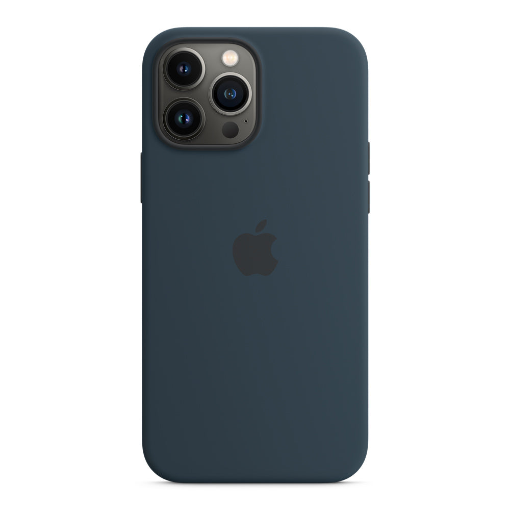 Apple iPhone 13 Pro Max Silicone Case MM2T3 Abyss Blue With Magsafe