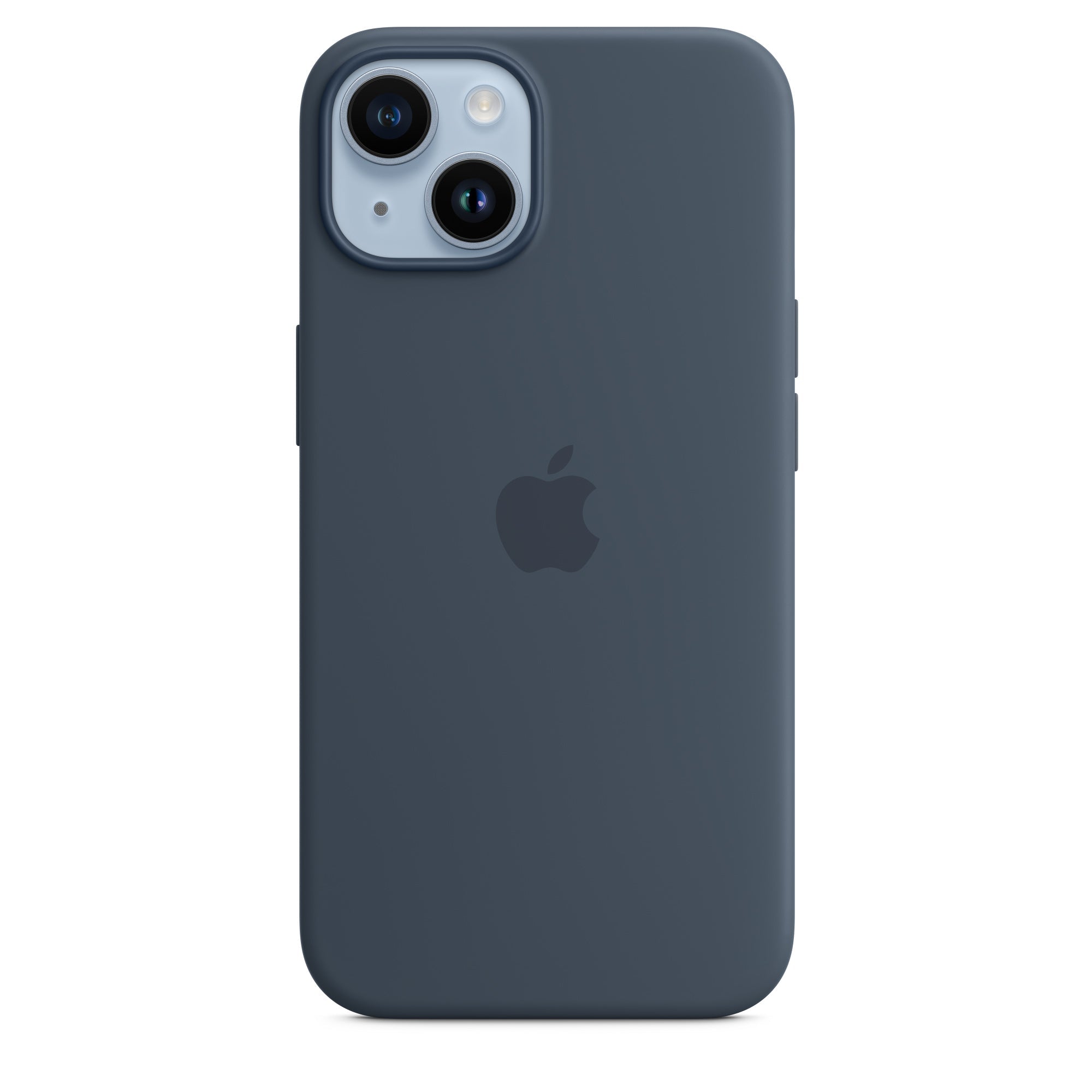 Apple iPhone 14 Pro Silicone Case Mptf3Z Storm Blue With Magsafe