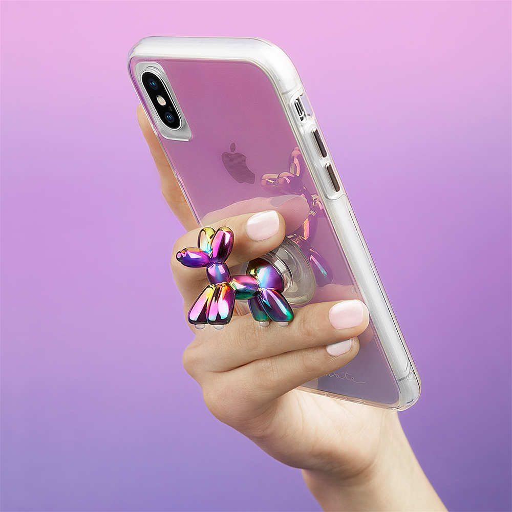 Case-Mate - Stand Ups Universal Balloon Dog - Iridescent