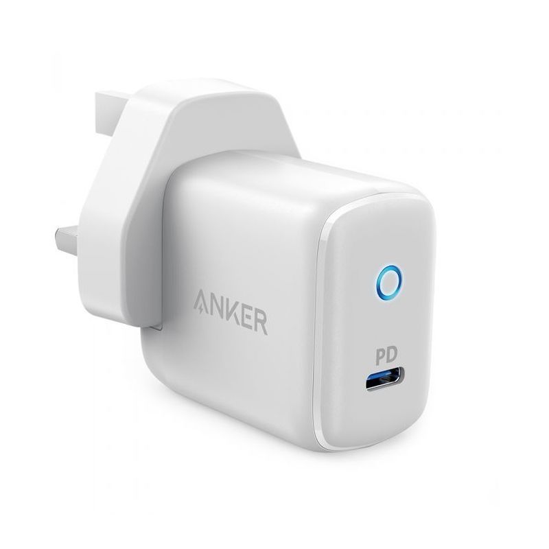 Anker Powerport Pd 1 With C to Lightning Cable Grey White - B2019KD1