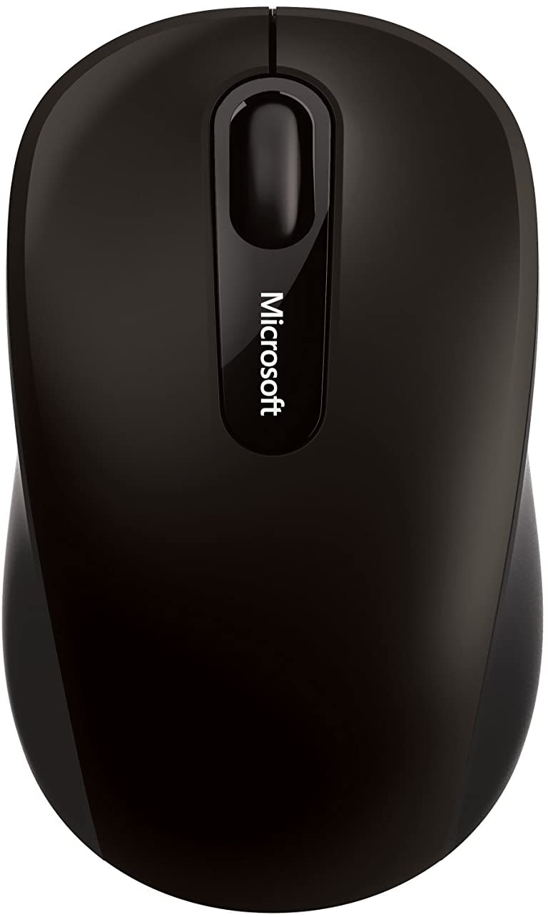 Microsoft PN7-00009 Bluetooth 4.0, 4-Way Scroll Wheel Blue Track Technology Mouse - Black