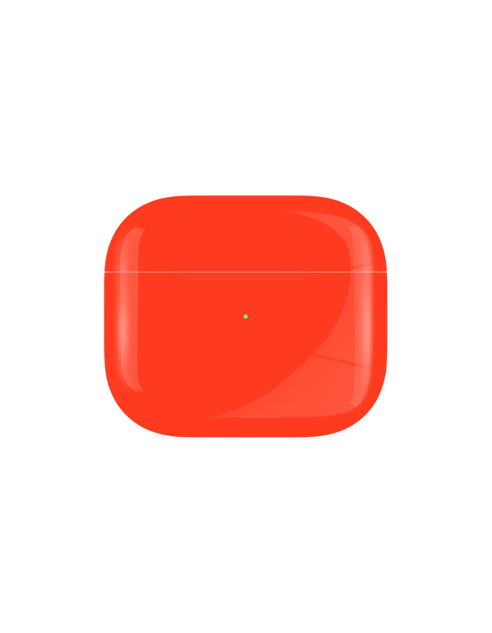 Caviar Customized Airpods 3rd Generation Automotive Grade Scratch Resistant Full Paint Glossy, Red