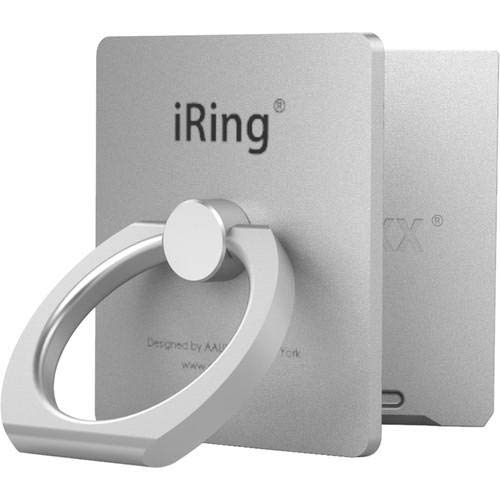iRING - Link Phone Holder - Wireless Charge Compatible - GRAY