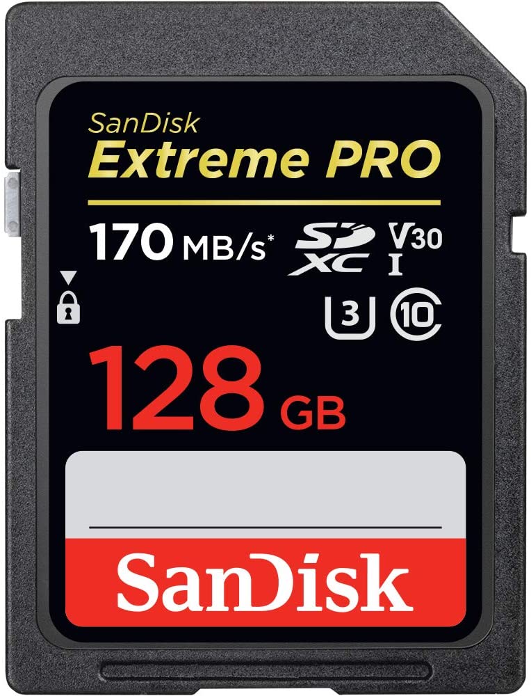 SanDisk 128GB Extreme Pro SDXC UHS-I Card