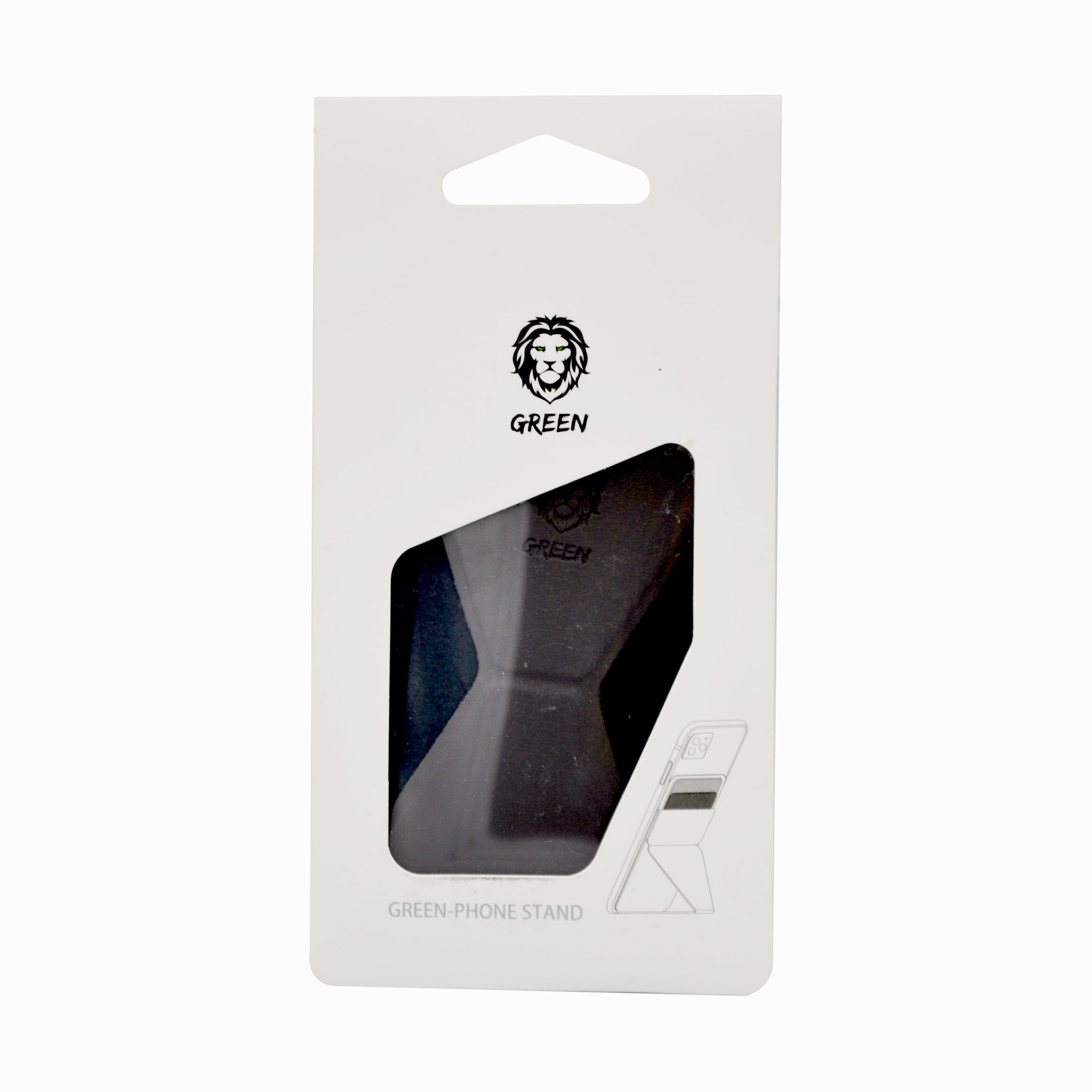 Green Premium Leather Phone Stand