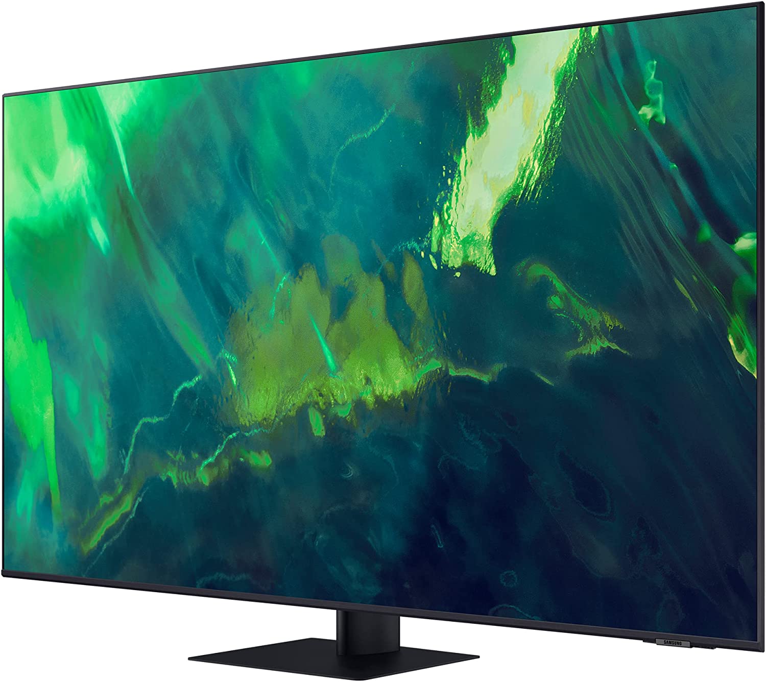Samsung 75 Inches Q70A QLED 4K Smart TV (2021), Silver, QA75Q70AAUXZN