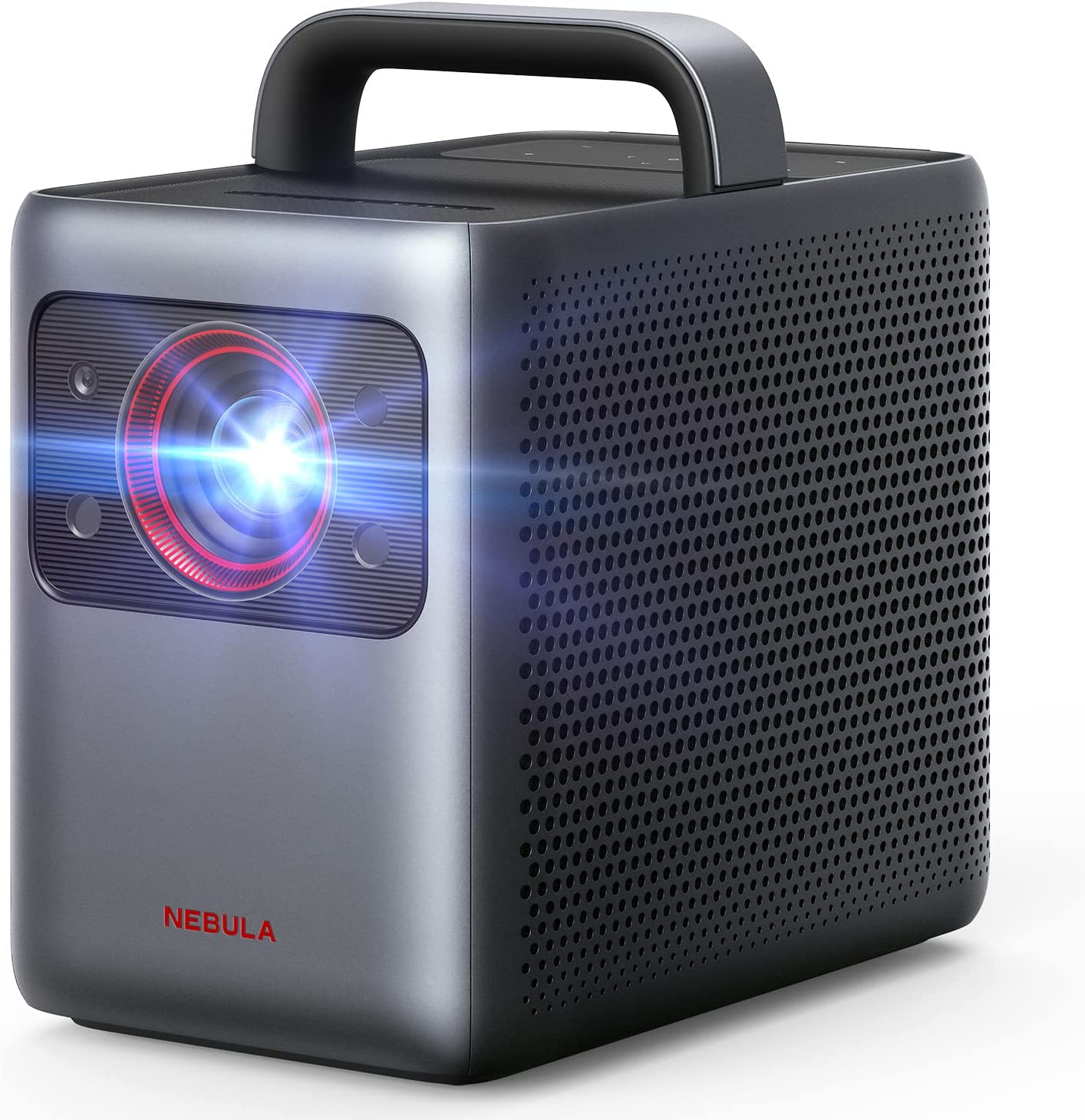 NEBULA Cosmos Laser 1080P Projector, 1,840 ANSI Lumens, Android TV 10.0 with 7000+Apps, Auto Focus, Auto Keystone Correction, Screen Fit, Home Theater Image Quality, Movie Projector