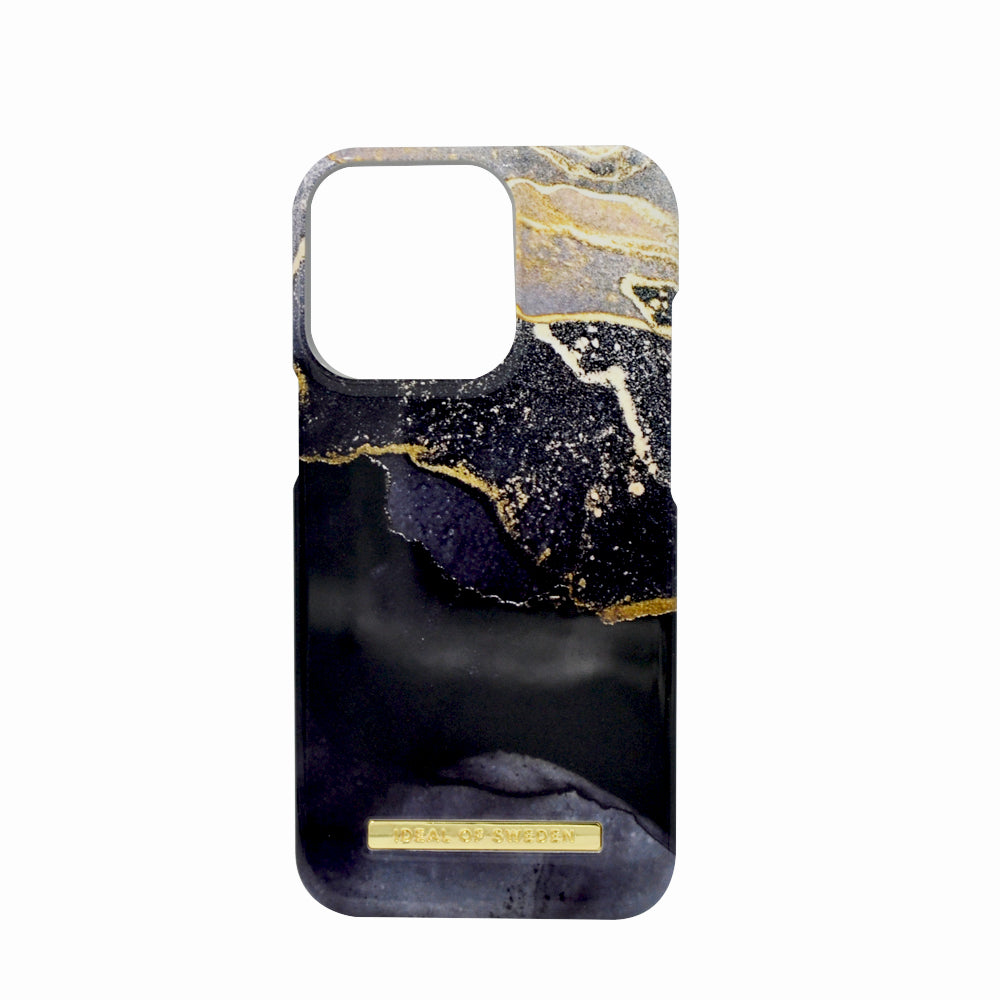 Fashion Case Ideal Of Sweden Case iPhone 13 Pro Golden Twilight Marble