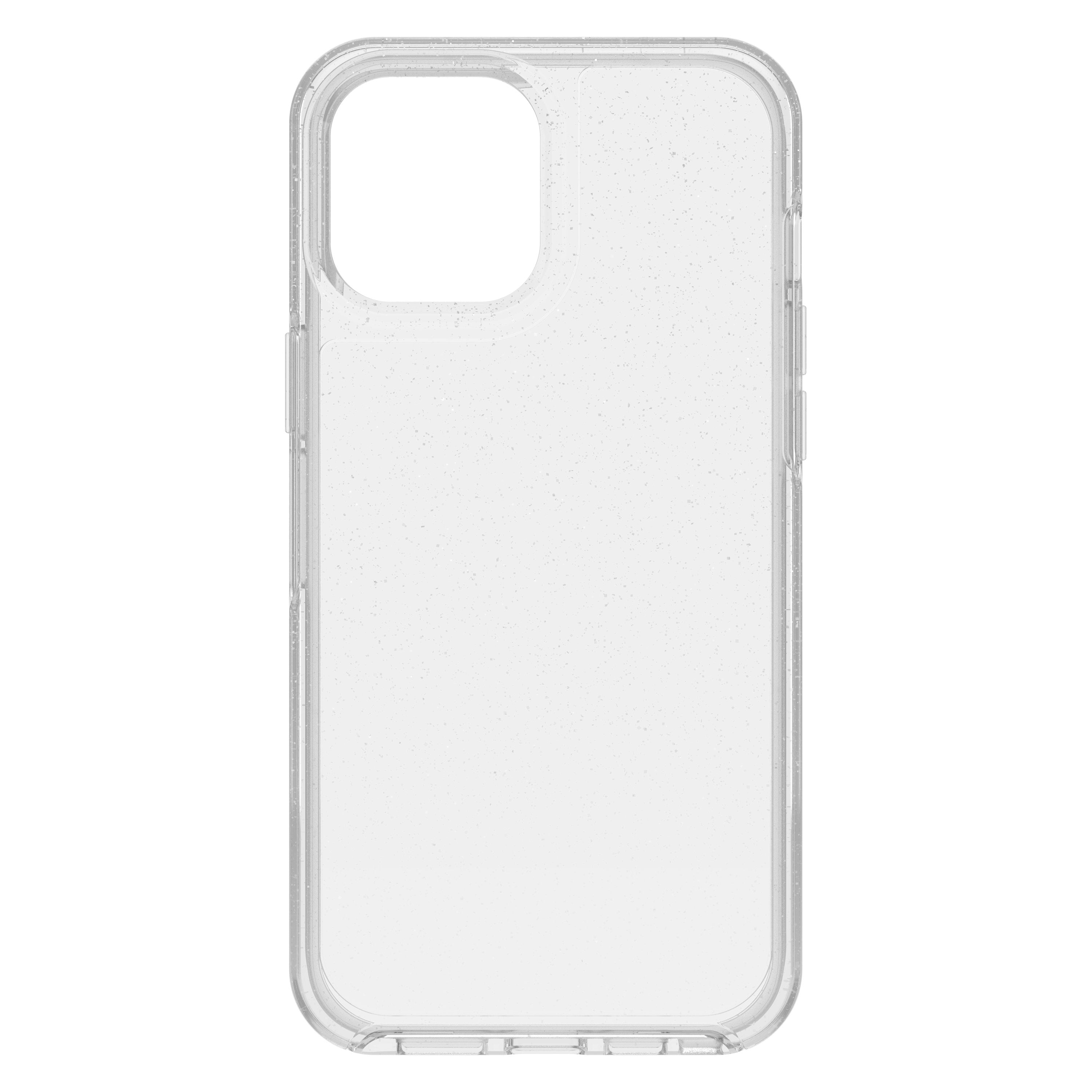 OtterBox Apple iPhone 12 Pro Max SYMMETRY Clear case - Slim and Lightweight Cover w/ Military Grade Drop Protection, Wireless Charging Compatible - Stardust