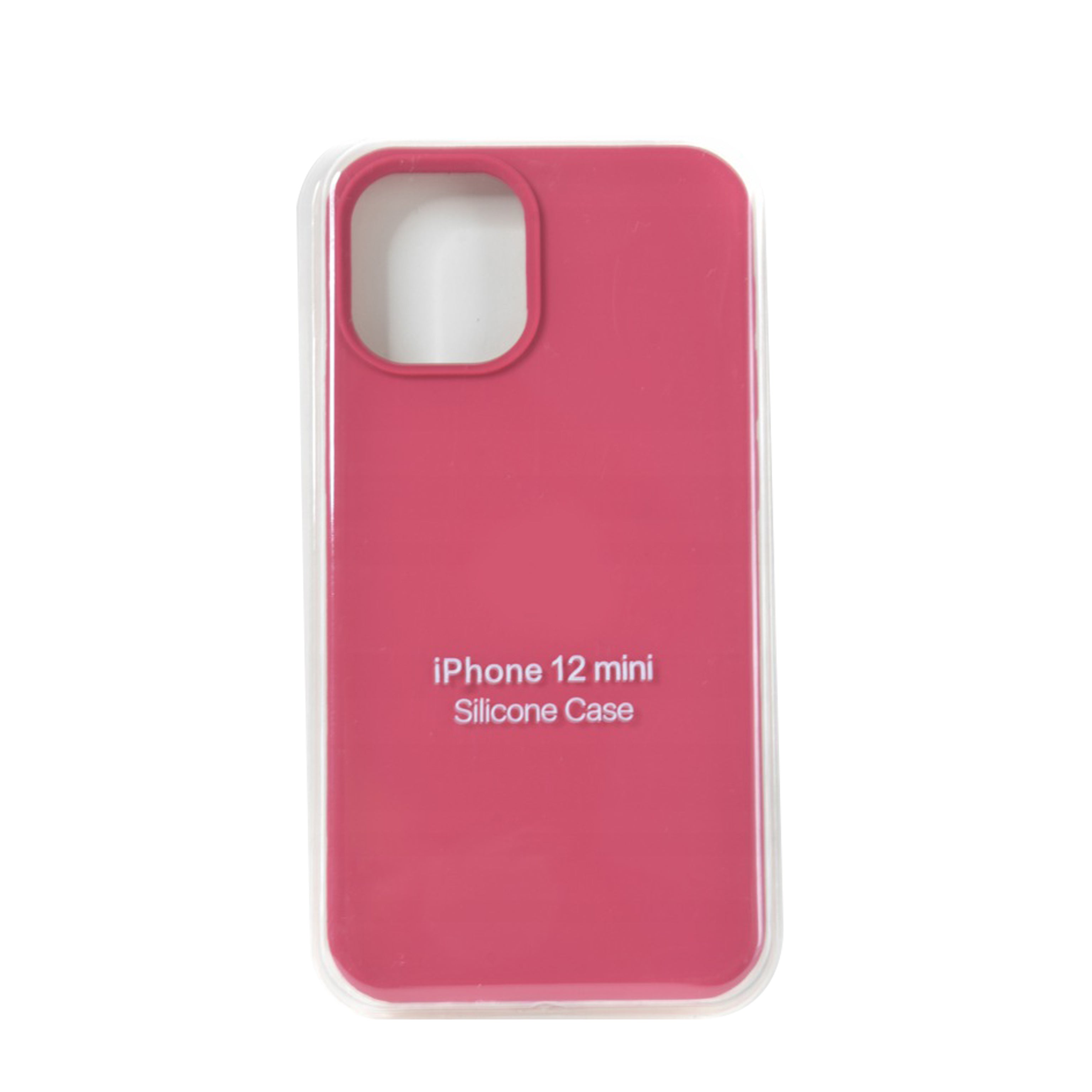 Silicone Case iPhone 12 Mini Rose Red