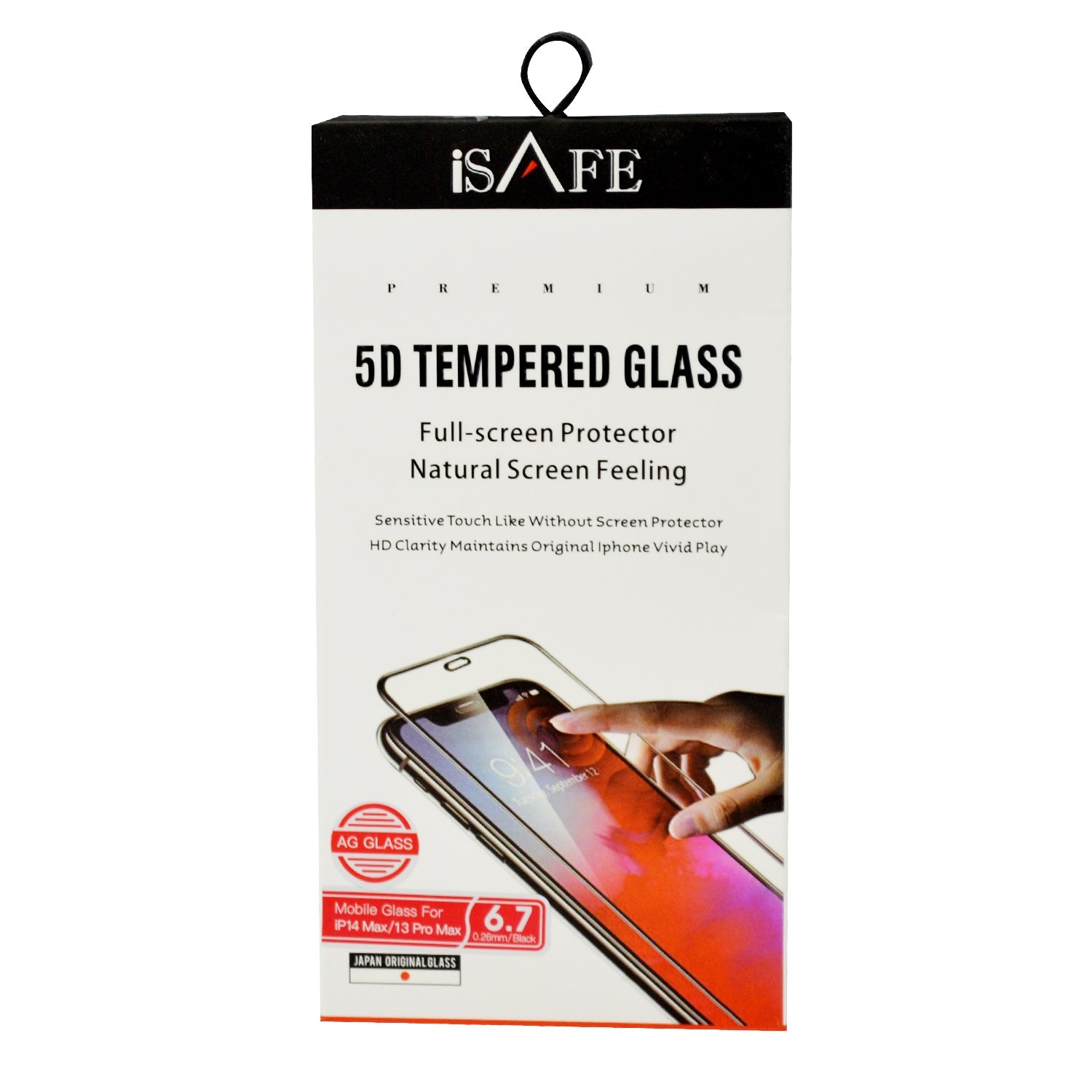 iSafe HD Glass Screen Guard iPhone 14 Plus Matte