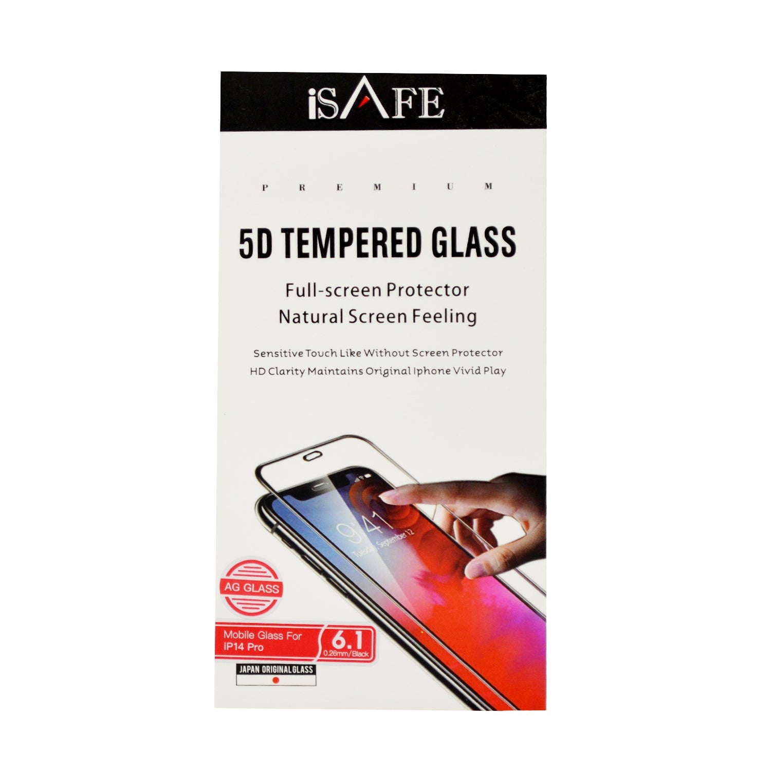 iSafe HD Glass Screen Guard iPhone 14 Pro Matte