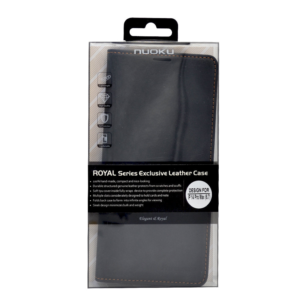 Forenbw Bookcase iPhone 14 Pro Max Black