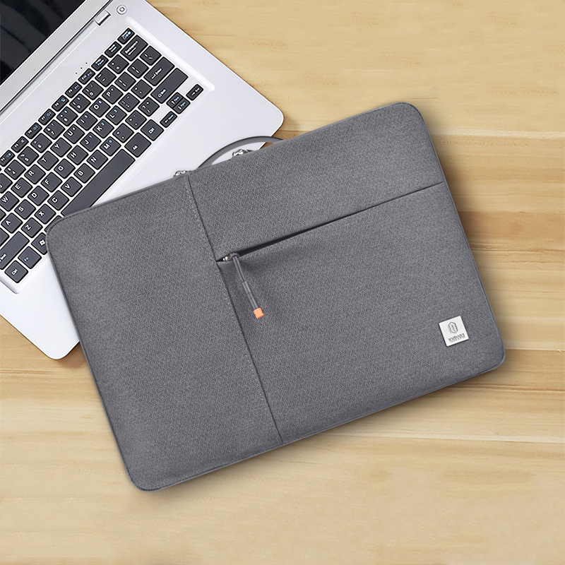 WIWU Alpha Double Layer Sleeve Bag For 15.6" Laptop - Gray