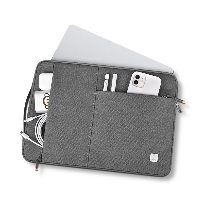 WIWU Alpha Slim Sleeve Bag For 15.4" Laptop/16" MacBook - Gray