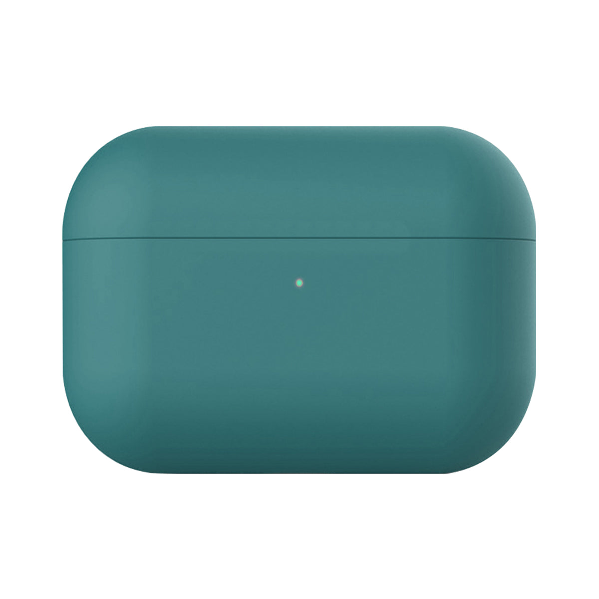 Promate AirPods Pro Case Cover, Slim-Fit Soft Silicone Full Protective Shockproof Cover with Wireless Charging Compatible, Anti-Slip and Scratch Resistance for Apple AirPods Pro, AirCase-Pro Green