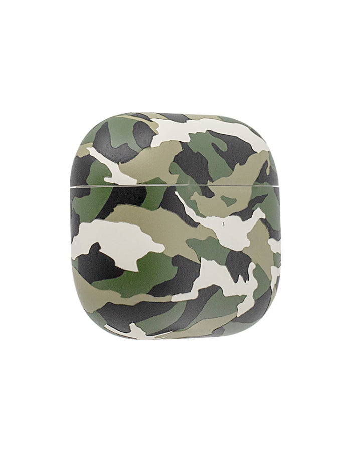 Caviar Customized Airpods Pro Automotive Grade Scratch Resistant Paint Camouflage Glossy, Green