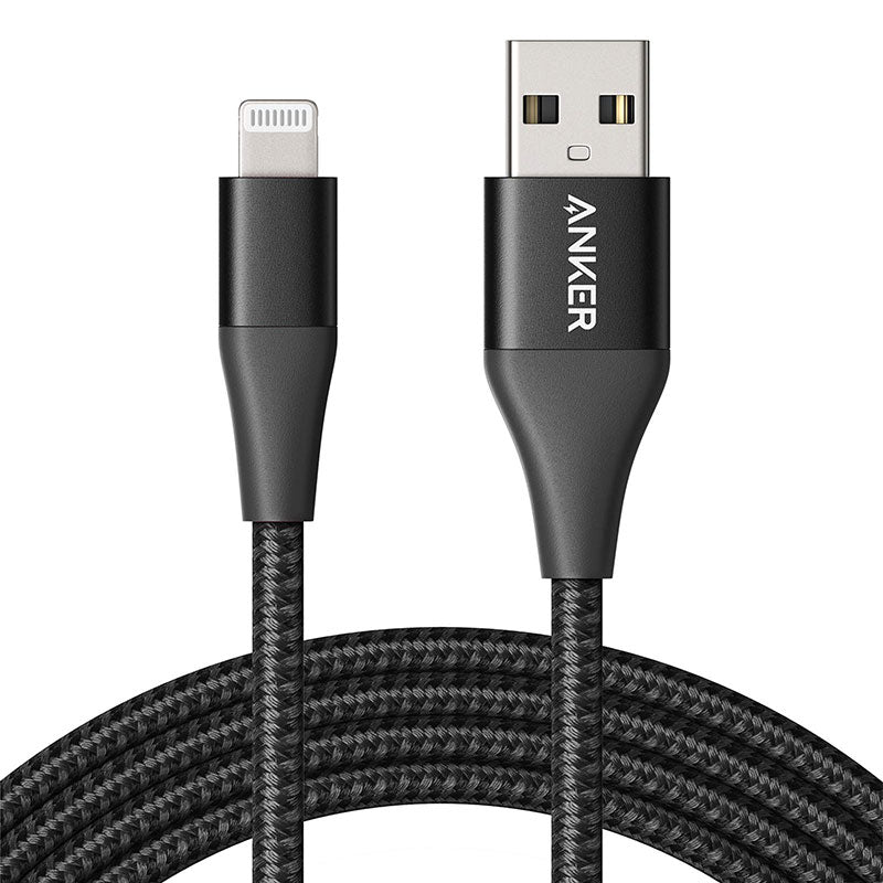 Anker Powerline+ II With Lightning Connector 6ft Black - A8453h13