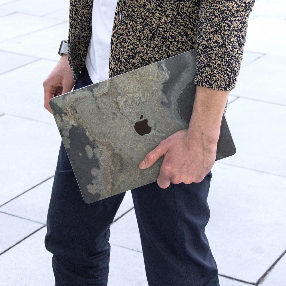 Woodcessories - EcoSkin for MacBook 13 (Air-Pro-Touchbar) - Camo Gray
