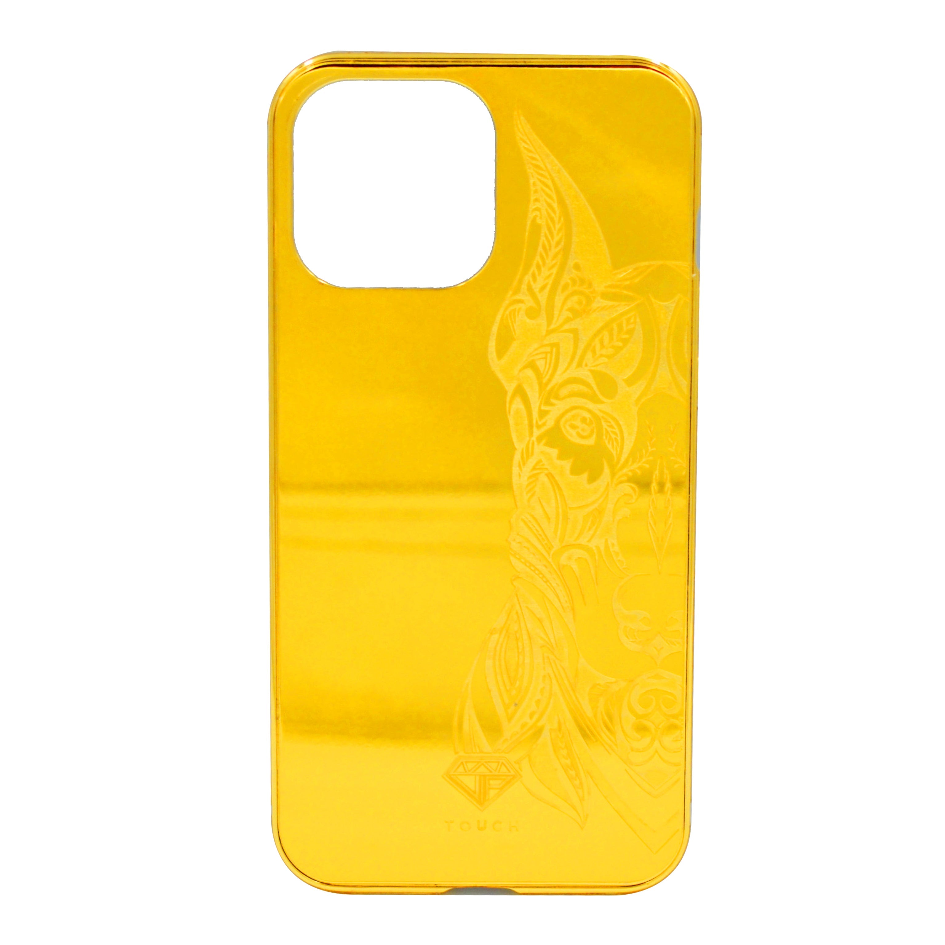 Vip Gold Hiphone Telecom iPhone 13 Pro Max 24K Dobermann Artistic Edition