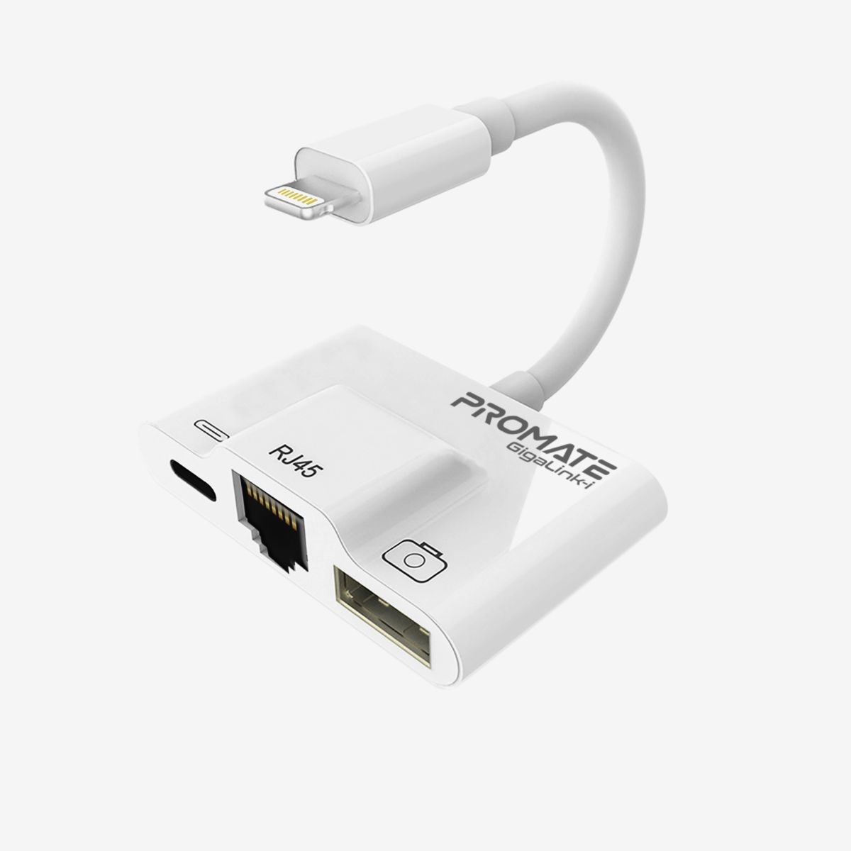 Lightning To RJ45 Ethernet OTG Adapter - Wired Network Cable Connection For LAN