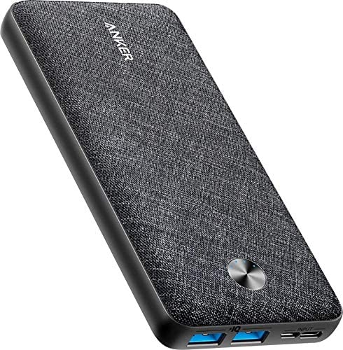 Anker Powercore Essential 20000 mAh Battery Fabric Black - A1268h11