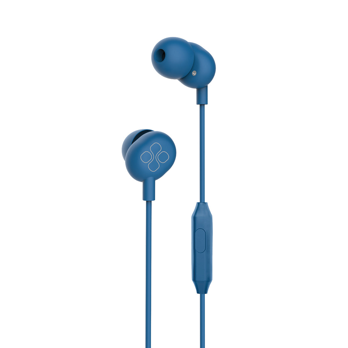 Promate - In-Ear Headphones, Premium Audio Enhanced Wired Earphones with Dynamic HD Driver, Hi-Res Built-In Mic, Comfortable Earbuds and 1.2m Tangle-free Cord for Smartphones, Tablets, Pc, MP3 Player, ICE Blue
