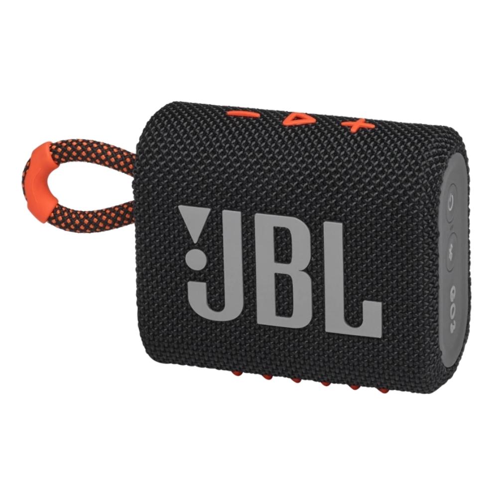 JBL Go 3 Portable Bluetooth Speaker - Black Orange