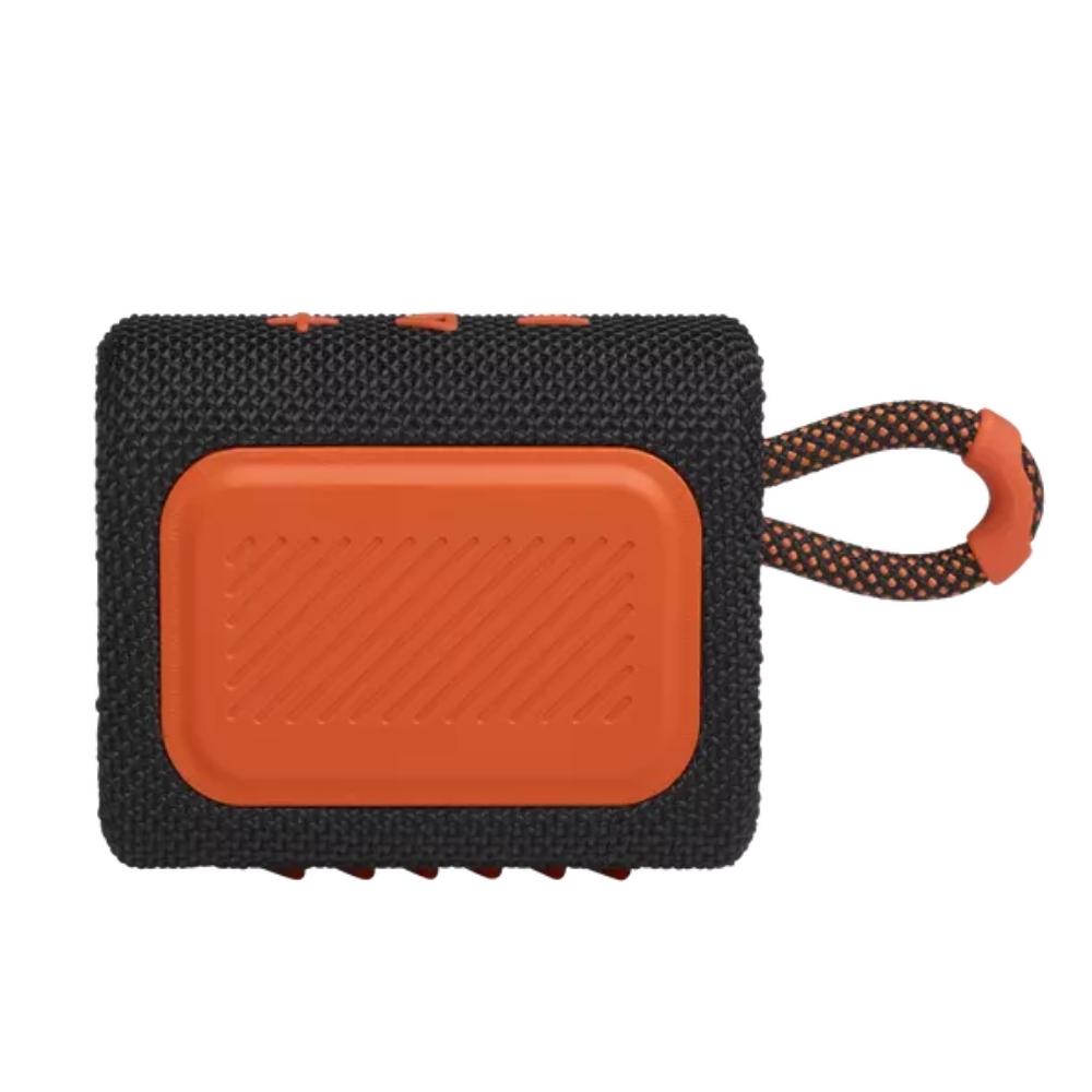 JBL Go 3 Portable Bluetooth Speaker - Black Orange