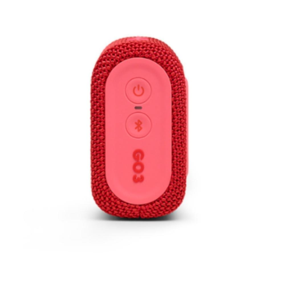 JBL Go 3 Portable Bluetooth Speaker - Red