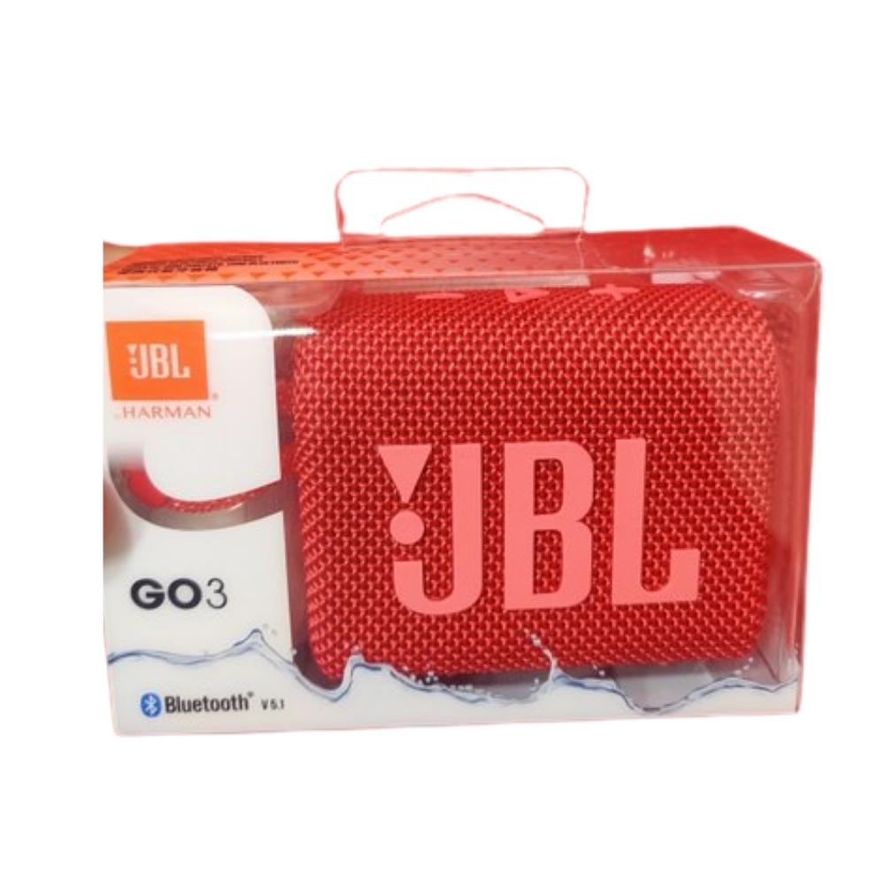 JBL Go 3 Portable Bluetooth Speaker - Red