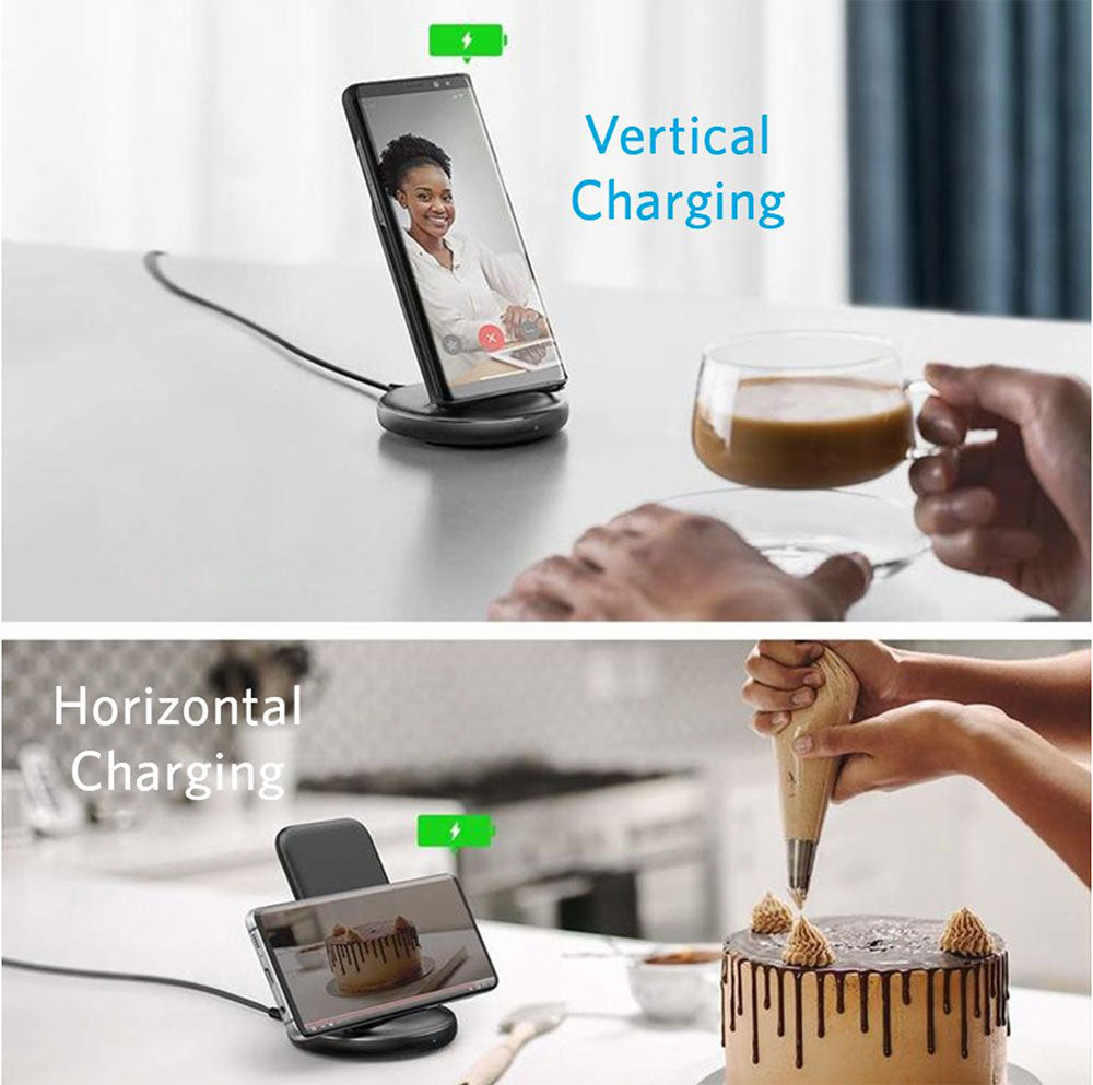 Anker Powerwave II Sense 15w Stand Black - B2529KF1