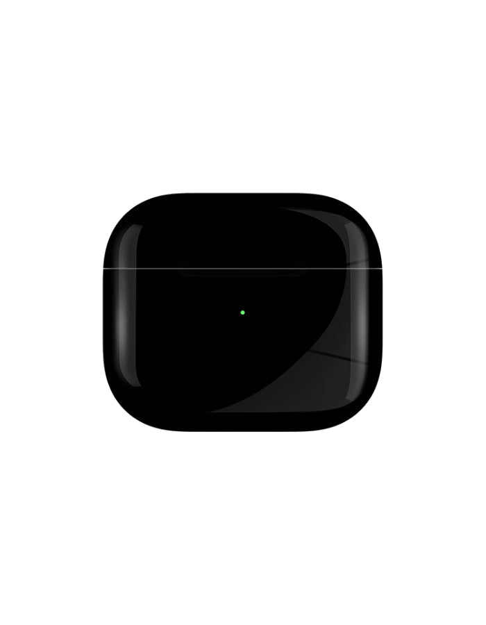 Caviar Customized Airpods 3rd Generation Automotive Grade Scratch Resistant Full Paint Glossy, Jet Black