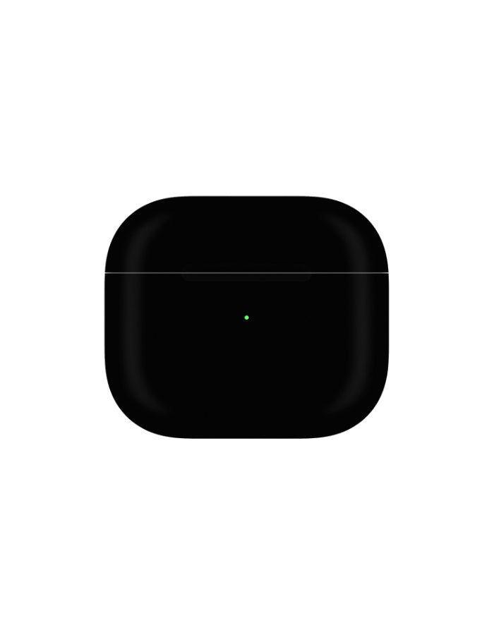 Caviar Customized Airpods 3rd Generation Automotive Grade Scratch Resistant Full Paint Matte, Jet Black