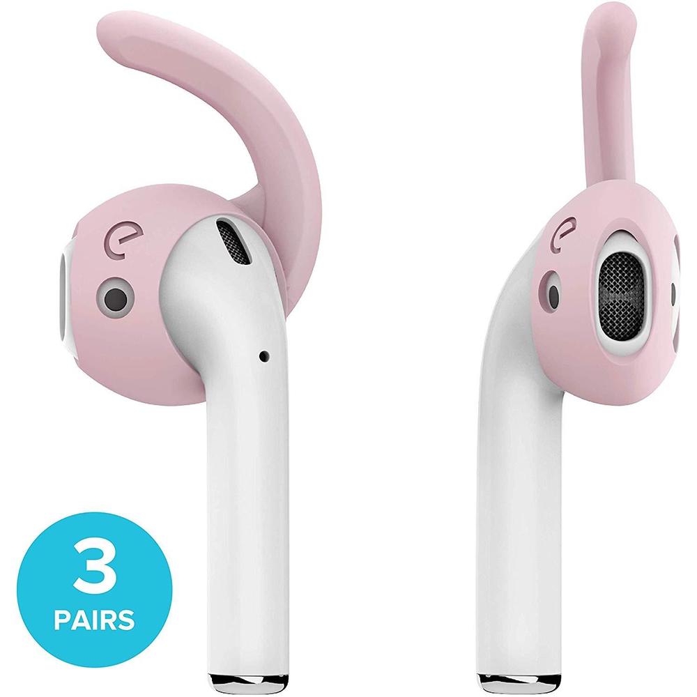 KeyBudz - Earbudz - Ear Hooks & Covers 2.0 - (3 Pairs) - Pink