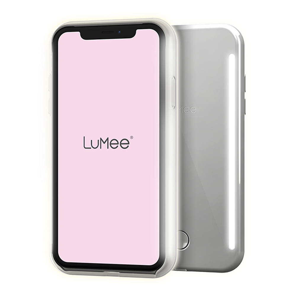 Lumee - Duo Case for iPhone 11 Pro - Mirror - Silver