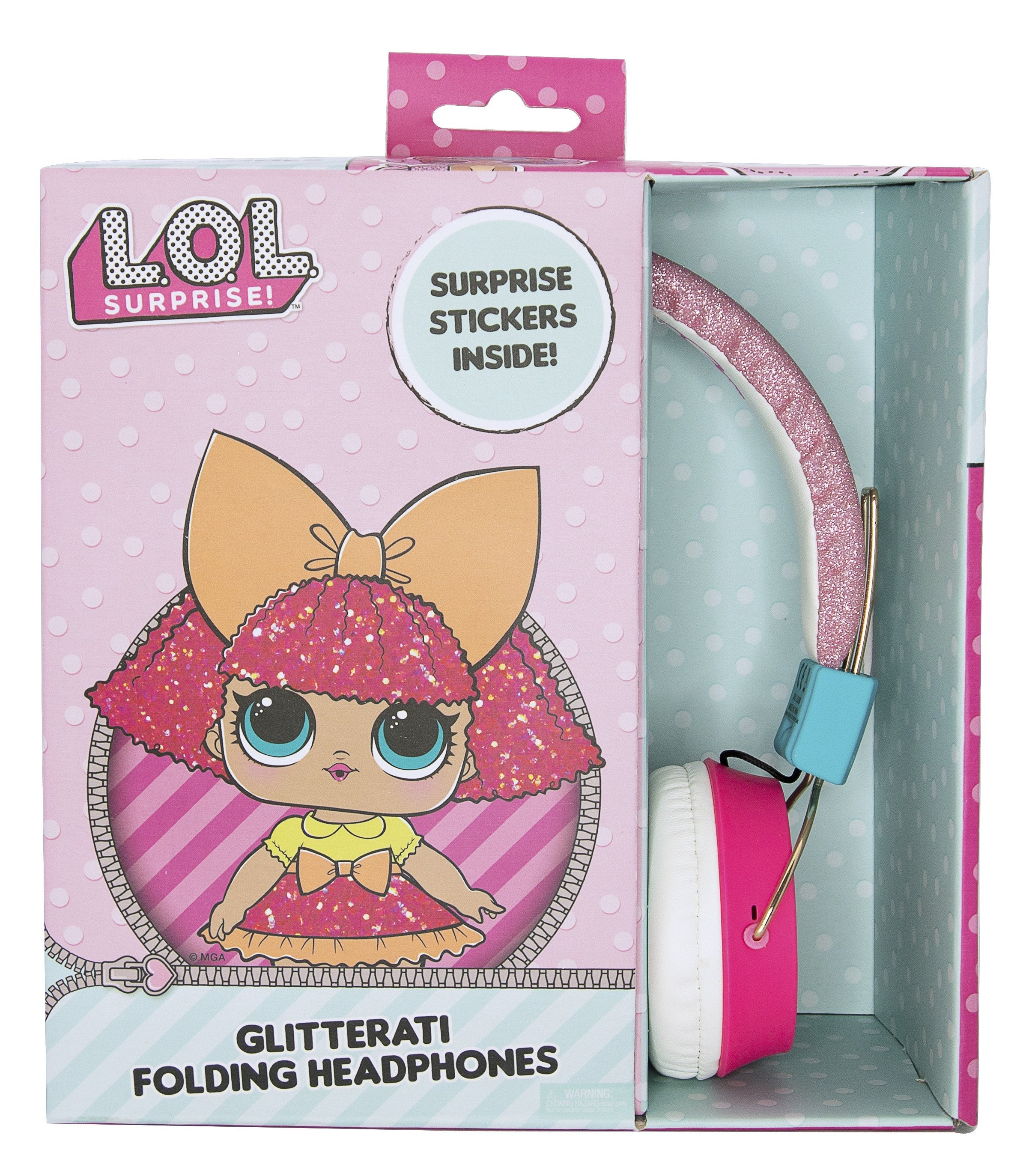 OTL LOL OnEar Tween Wired HeadPhone - Comfortable, Foldable & Ajustable, Superb Sound Quality,  Works with Smartphones, Tablets, Laptops & devices w/ 3.5mm port - LOL Squad Goals