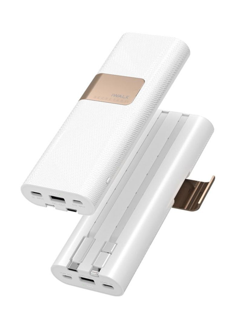 iWalk Secretary Plus Power Bank 20000 mAh White