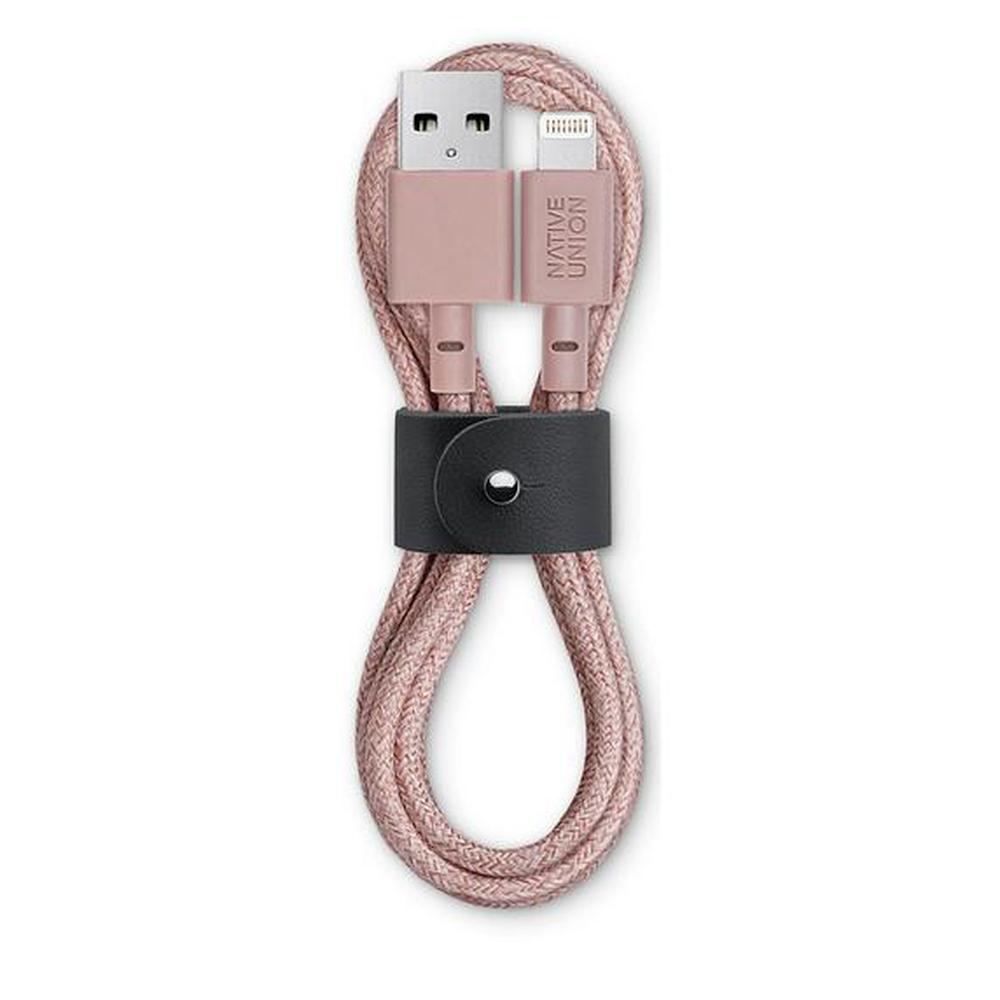 Native Union - Belt 1.2 m Lighting Cable Rose