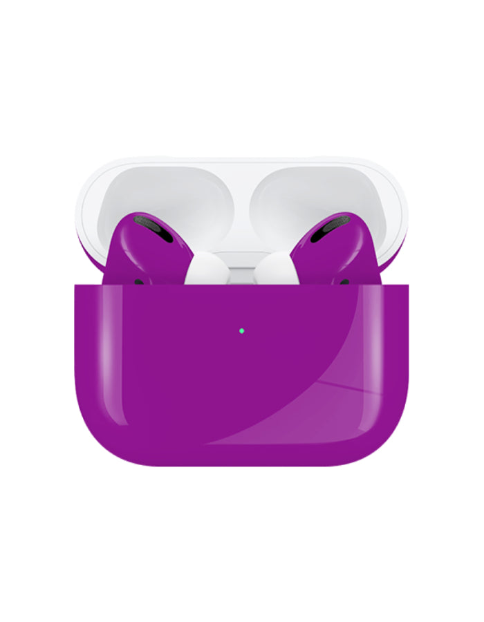 Caviar Customized AirPods Pro Automotive Grade Scratch Resistant Paint GLOSSY, VIOLET