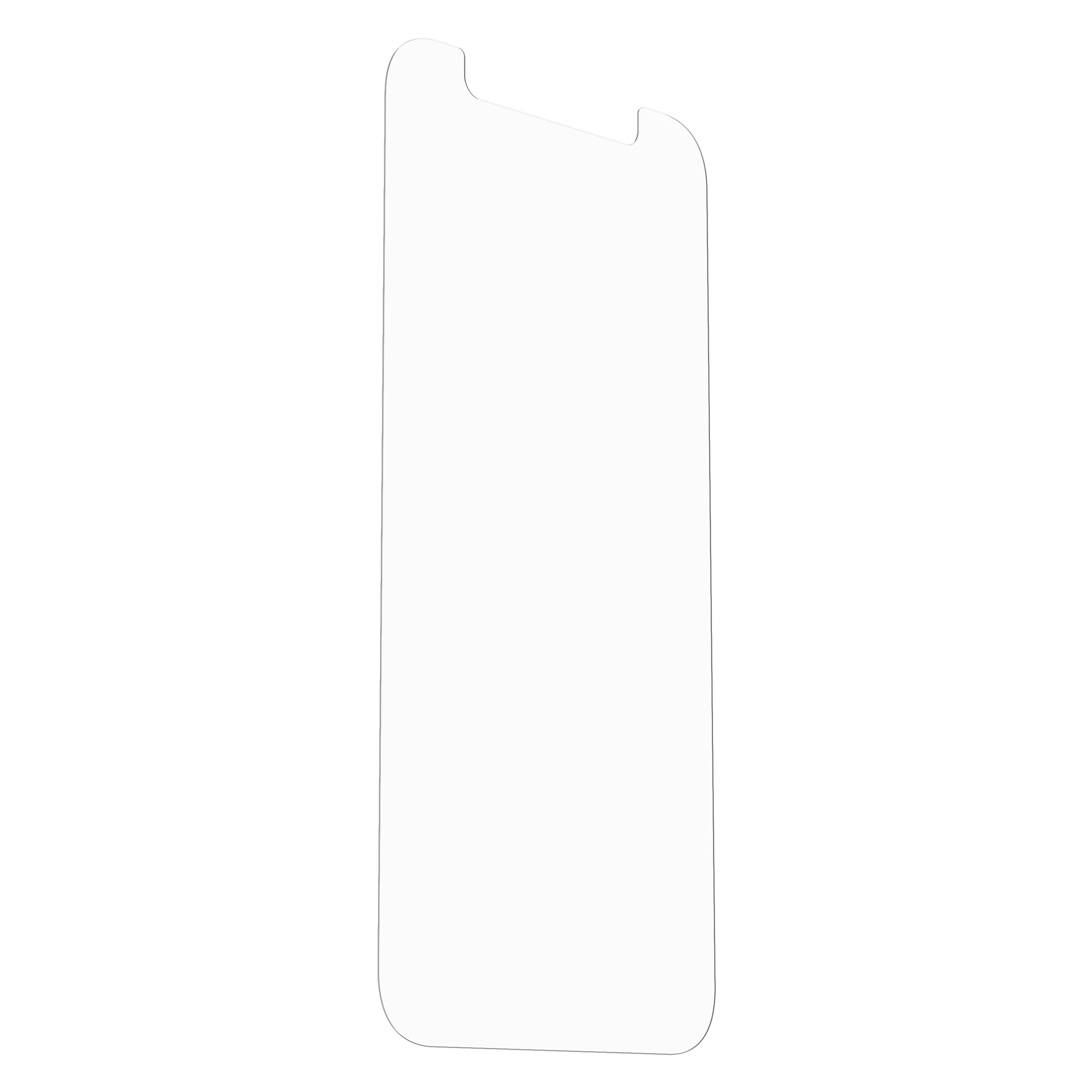 OtterBox Apple iPhone 12 Mini SYMMETRY Clear case + Screen Protector - Military Grade Cover w/ Alpha Tempered Glass Screen Protector, Wireless Charging Compatible - Clear
