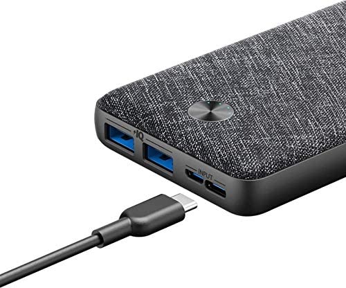 Anker Powercore Essential 20000 mAh Battery Fabric Black - A1268h11