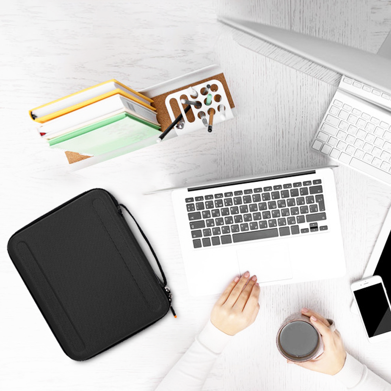WIWU Parallel Hardshell Bag For iPad 12.9" And Macbook 13.3" - Black