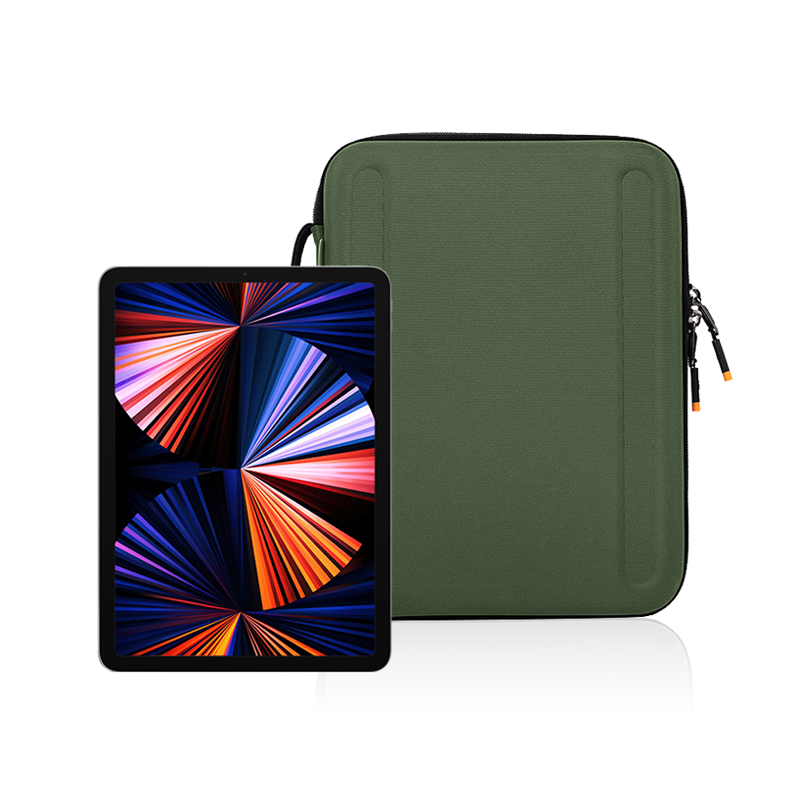 WIWU Parallel Hardshell Bag For iPad 12.9" And Macbook 13.3" - Green