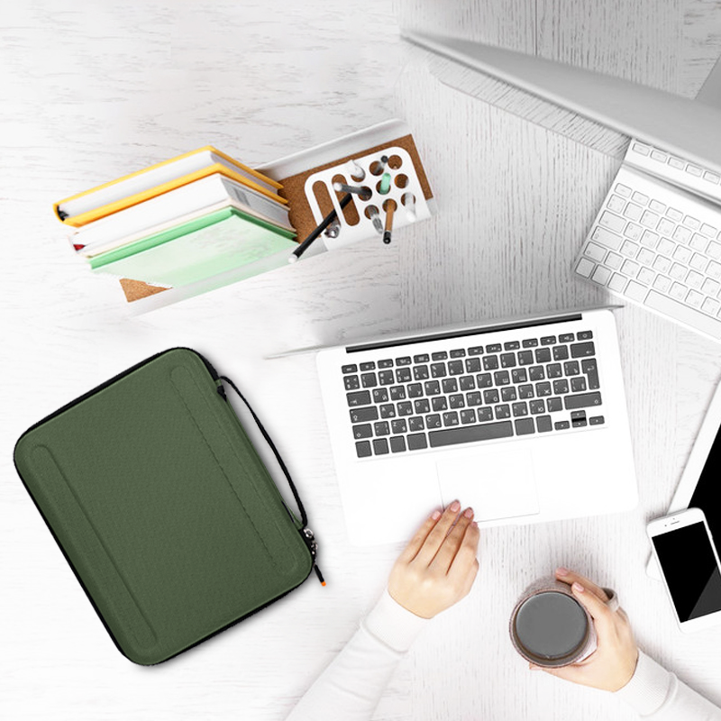 WIWU Parallel Hardshell Bag For iPad 12.9" And Macbook 13.3" - Green
