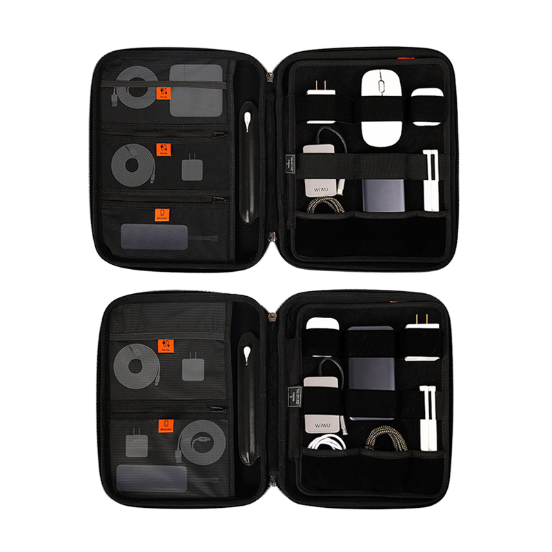 WIWU Parallel Hardshell Bag Mini 6 - Black